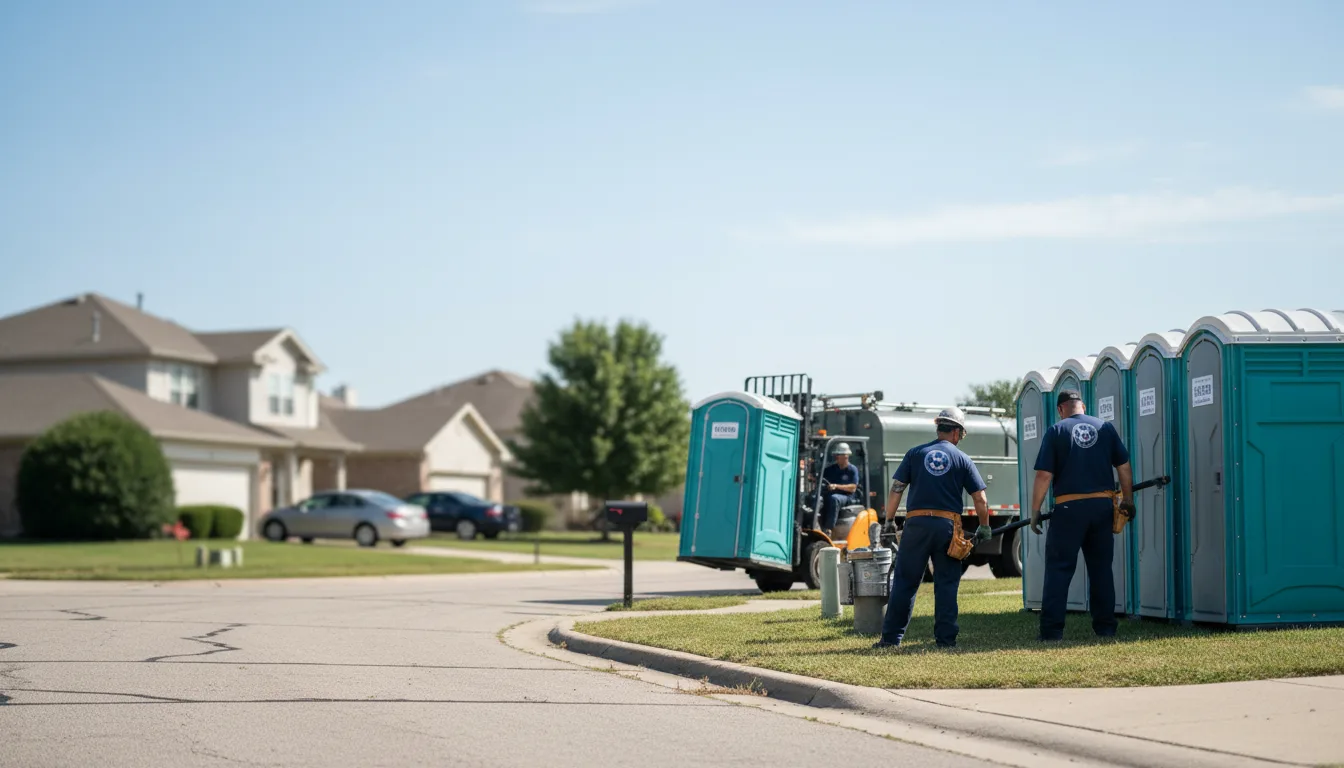Porta Potty Rental in Coral, MI near me